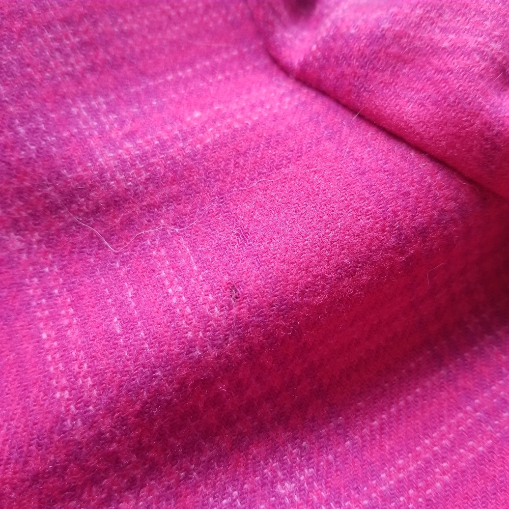 Virgin Wool Pendleton Jacket Pink Warm Vintage Pet - image 5